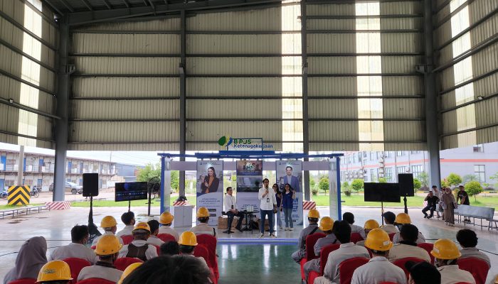 Optimalkan Penggunaaan JMO, BPJAMSOSTEK Kendari Sosialisasi di PT. OSS