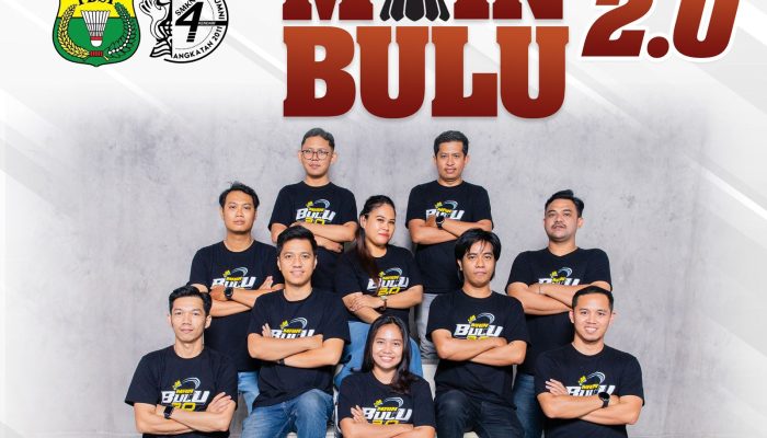 Semarak HUT ke-29 SMKN 4 Kendari, Alumni Gelar Turnamen Bulutangkis Lintas Angkatan