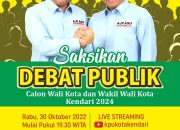 Debat Perdana: Aksan Jaya Putra Siap Tampilkan Visi Membangun Kendari