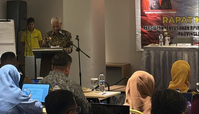 Sekda Sultra Buka Rapat Koordinasi Persiapan Penyusunan RPJMD Tahun 2025-2029