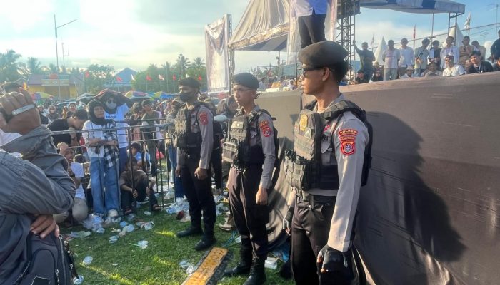 114 Personel Polres Konawe Utara Siap Amankan Kampanye Akbar Pilkada 2024
