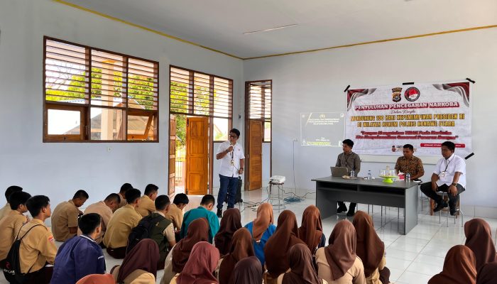 Melalui Penyuluhan, Polres Konut Ajak Pelajar Katakan TIDAK pada Narkoba