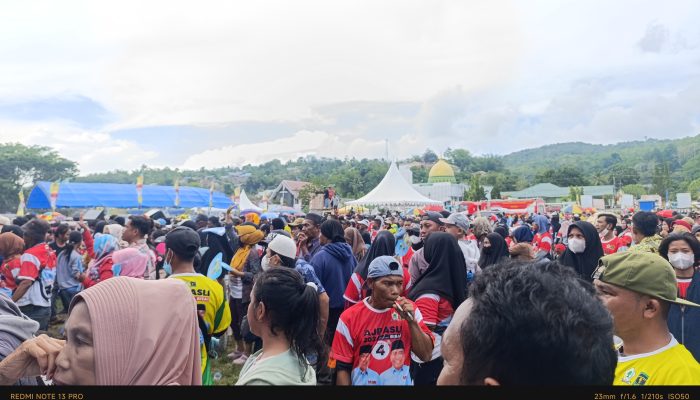 Kampanye Akbar AJP-ASLI di Lapangan Benu-Benua Disulap Jadi Pesta Rakyat