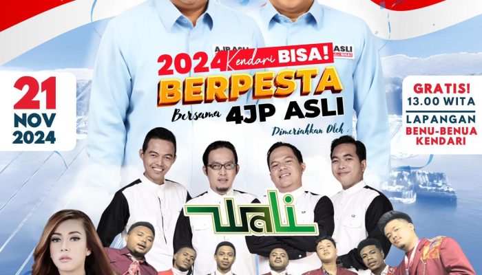 Wali Band Siap Hibur Ribuan Pendukung AJP-ASLI di Kampanye Akbar Benu-Benua