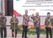 Mendorong Pertumbuhan Ekonomi Daerah, Bank Sultra Teken MoU dengan Bank Jatim