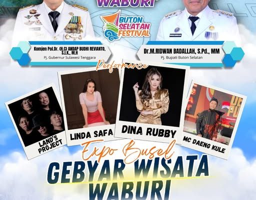 Gebyar Wisata Waburi: Meriahkan Buton Selatan Festival dengan Keceriaan dan Kreativitas