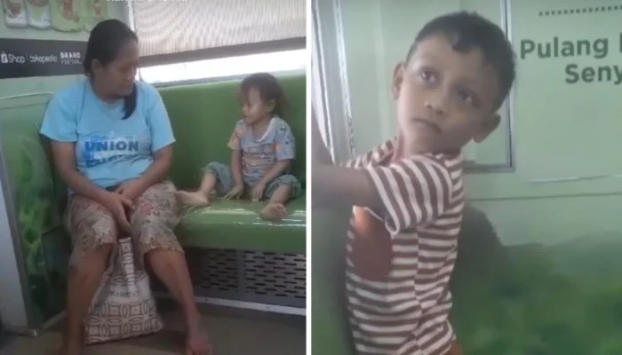 Kisah Pilu Ibu dan Dua Anak dari Kendari Viral di Media Sosial