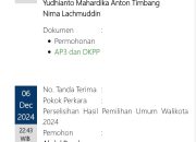 Pemilihan Walikota Kendari 2024 Memasuki Babak Baru, Dua Pasangan Calon Ajukan Gugatan ke MK