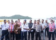 Kesiapan Pelayanan Nataru, Jasa Raharja, Kemenhub, dan Korlantas Polri Survei Pelabuhan Merak dan Bakauheni