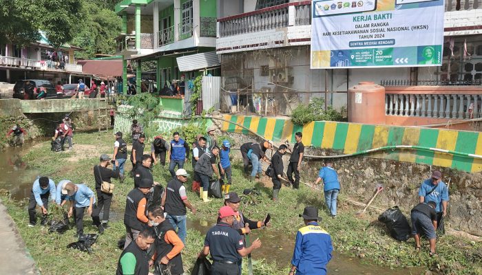 Semangat Gotong Royong di HKSN 2024: Bakti Sosial Pemprov Sultra