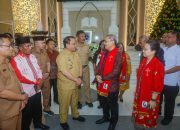 Pj Gubernur Sultra Andap Kunjungi Gereja, Pastikan Natal 2024 Berjalan Aman dan Khidmat