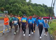 HUT Polres Konawe Utara ke-5, Kapolres Priyo Utomo Gelar Jalan Sehat dan Berbagai Kegiatan