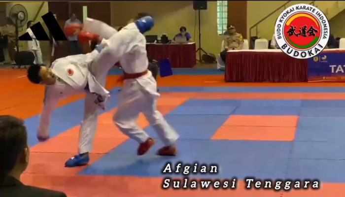 Juan Vargas dan La Ode Sakti Sabet Emas, Sultra Berjaya di Kejuaraan Nasional Karate 2025
