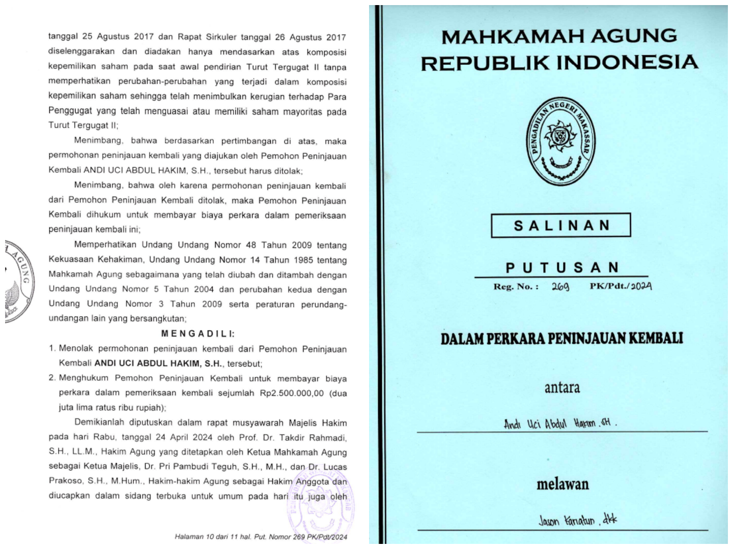 Putusan Mahkamah Agung