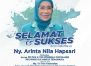 Arinta Nila Hapsari Pimpin TP PKK Sultra, Siap Tingkatkan Kesejahteraan Keluarga