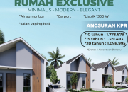 Amartha Town House, Hunian Modern Minimalis dengan Harga Subsidi di Ranomeeto