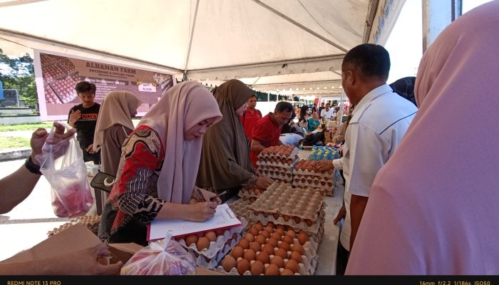 Pagi ini Hari Kedua GPM, Alhanan Farm Siapkan 500 Rak Telur Segar dan Murah