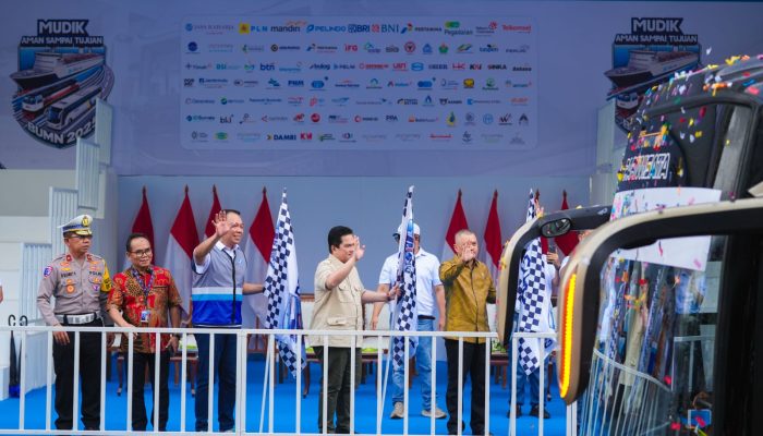 BUMN Lepas Puluhan Ribu Pemudik ke 200 Kota