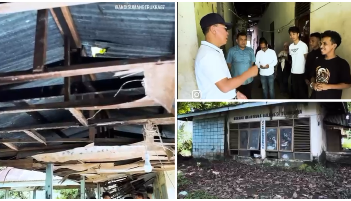 Asrama Mahasiswa Sultra di Makassar Rusak Parah, Gubernur Andi Sumangerukka Turun Tangan