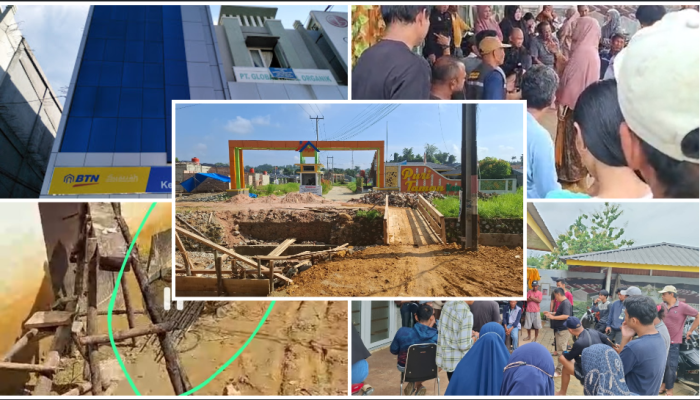 Muak Kebanjiran Terus, Warga Puri Taman Kendari Ramai-Ramai Setop Bayar Angsuran KPR ke BTN Syariah Kendari!
