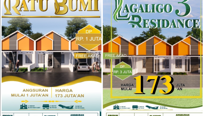 Kabar Gembira Warga Kendari! Perumahan Ratu Bumi Hadirkan Hunian Modern Harga Terjangkau, Gratis Biaya Akad!