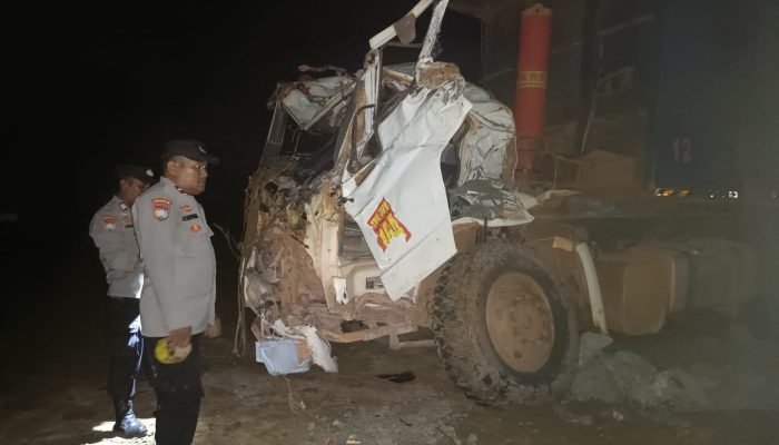 PETAKA DI PROYEK JETTY PT IPIP KOLAKA: Dua Dump Truck Terlibat Insiden Mengerikan, Satu Pekerja Tewas