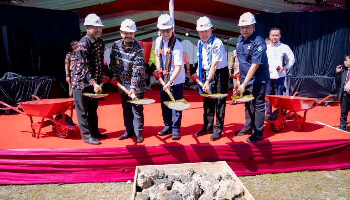 RSUD Buton Tengah Naik Kelas, Menkes dan Gubernur Sultra Letakkan Batu Pertama