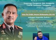 FAPRI Sultra Sambut Kapolda Baru, Harapkan Sinergi Penegakan Hukum