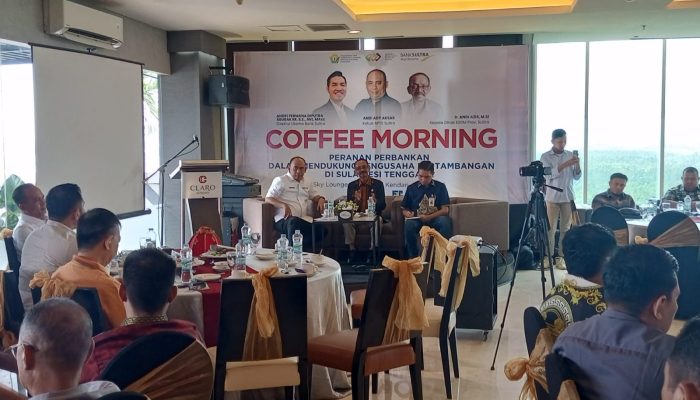 Bank Sultra Siapkan Klaster Pembiayaan Khusus Tambang, Dorong Pengusaha Lokal Menabung