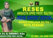 Reses Penuh Makna Hj Harmawati, Edukasi Bahaya Narkoba, Serap Keluh Kesah Warga Kendari