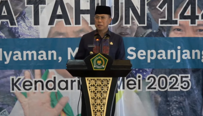 Gubernur Sultra Lepas 2.044 Calon Haji, Ingatkan Jaga Kekompakan dan Kesehatan
