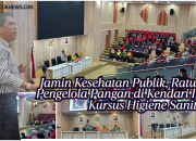 Jamin Kesehatan Publik, Ratusan Pengelola Pangan di Kendari Ikuti Kursus Higiene Sanitasi
