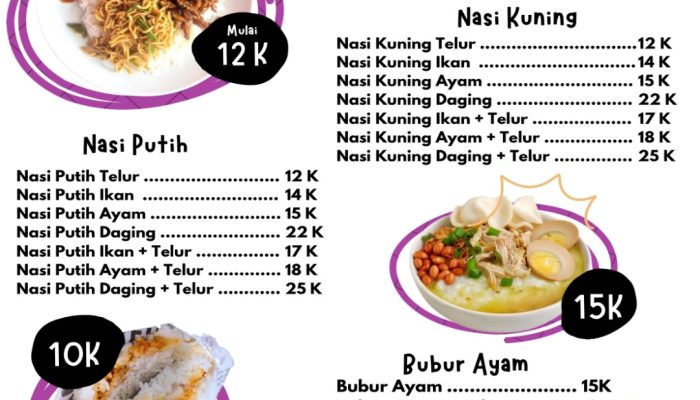 Besok Buka Lagi, Nasi Kuning Sahabat Makassar di Belakang Mandala Waluya