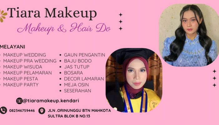Dari Wisuda hingga Pesta, Tiara Makeup Siap Menjadikan Anda Bintang di Setiap Kesempatan
