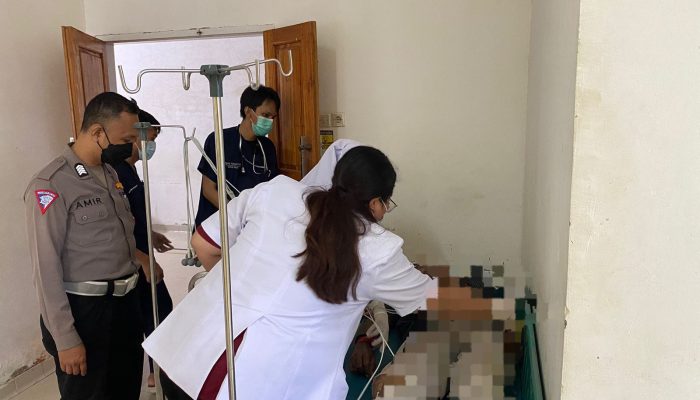 Diduga Lalai karena Mengantuk, Pengendara Motor Tabrak Lawan Arah di Kambu, Satu Tewas