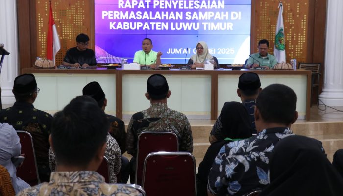 Bupati Luwu Timur Desak PT Vale Tuntaskan Masalah Sampah di Towuti dan Wasuponda