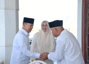 Wali Kota dan Wakil Wali Kota Kendari Hadiri Halalbihalal Gubernur Sultra