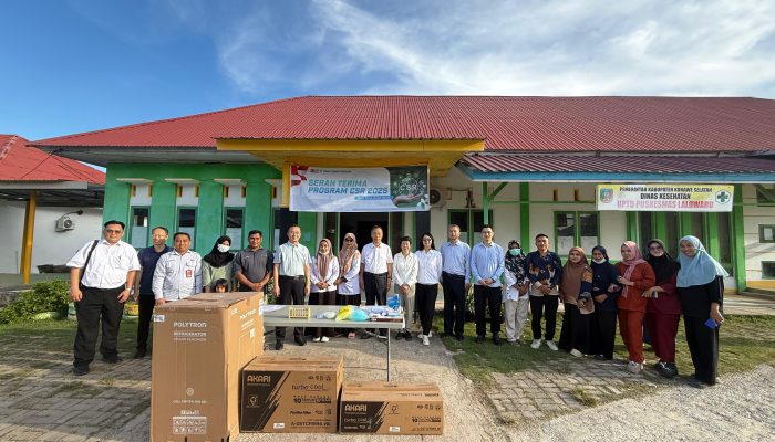 Wujud Nyata CSR, DSSP Power Kendari Tingkatkan Fasilitas Kesehatan untuk Atasi TBC di Konsel