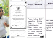 Misteri Temuan BPK, Perizinan IUP PT. CNI Bermasalah, Kenapa Belum Dilapor?