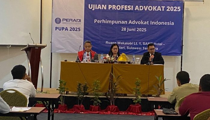 PERADI Gelar Ujian Profesi Advokat Serentak di 39 Kota, 3.992 Peserta Ikut Serta