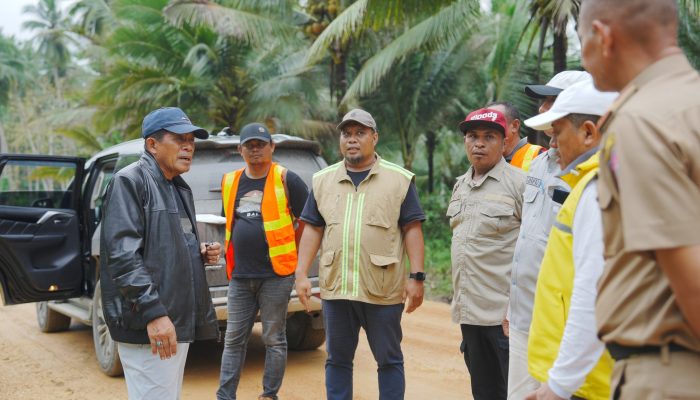 Kunjungi Buton Utara, Wagub Hugua Tinjau Progres Vital Ruas Jalan Ronta–Lambale
