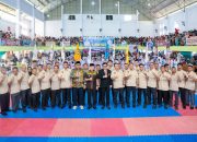 Potensi Karateka Sultra Terlihat, Marsekal Hadi Puji Peran Gubernur