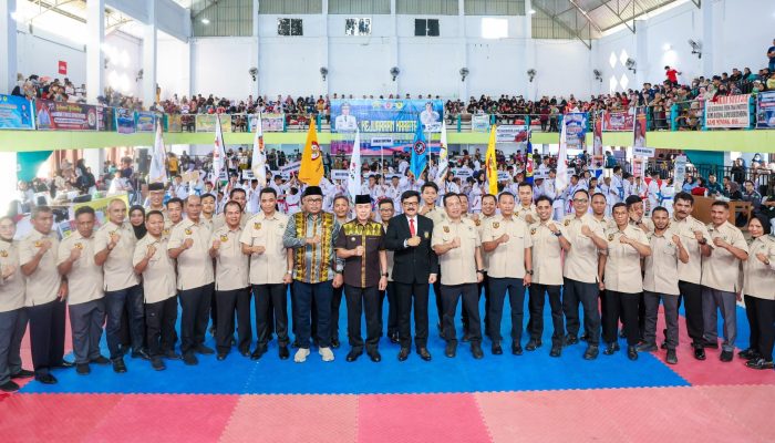 Potensi Karateka Sultra Terlihat, Marsekal Hadi Puji Peran Gubernur