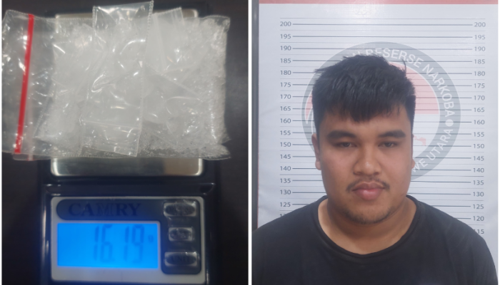 Polres Konawe Utara Bekuk Pengedar Sabu 16 Gram, Pelaku Nekat Tabrak Blokade