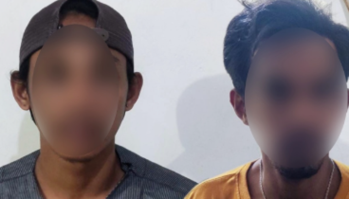 Begel Ponsel Pakai Pisau, Dua Pekerja Bangunan Diringkus Polisi di Kendari