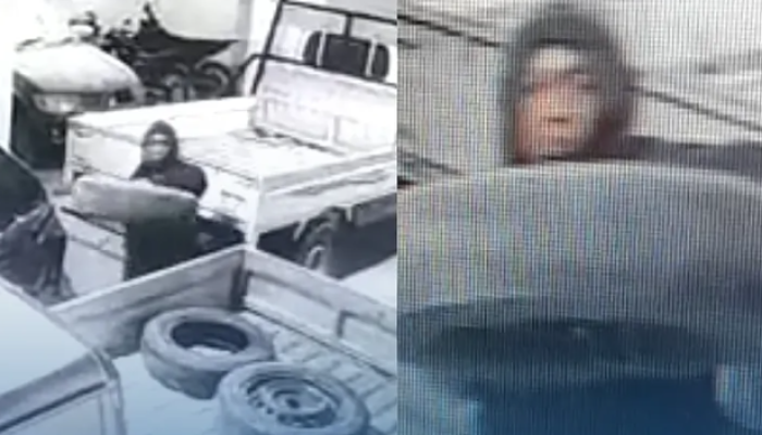 Aksi Maling Ban Serep di Basemen Hotel Terekam CCTV Kendari, Pelaku Tancap Gas Pakai Pikap Putih