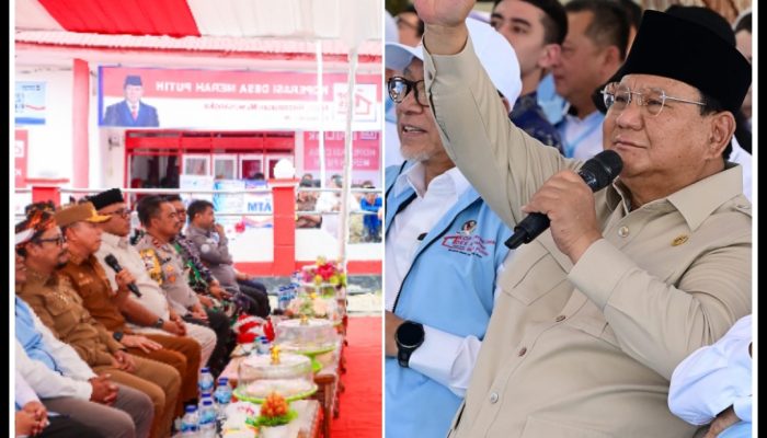 Presiden Prabowo Puji Komitmen Gubernur Andi Sumangerukka dalam Penguatan Ekonomi Desa