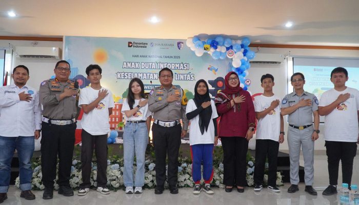Pelajar Jadi Duta Lalin di Hari Anak Nasional: Kurangi Kecelakaan Sejak Dini!