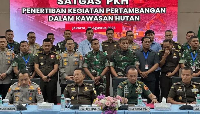 Mulai 1 September, Satgas PKH Gempur Tambang Ilegal di Kawasan Hutan