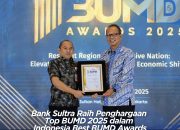 Bank Sultra Raih Penghargaan Top BUMD 2025: Bukti Inovasi dan Dampak Positif di Daerah